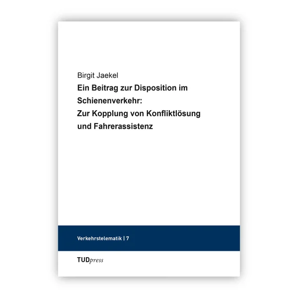 Cover "Ein Beitrag zur Disposition"; © THELEM
