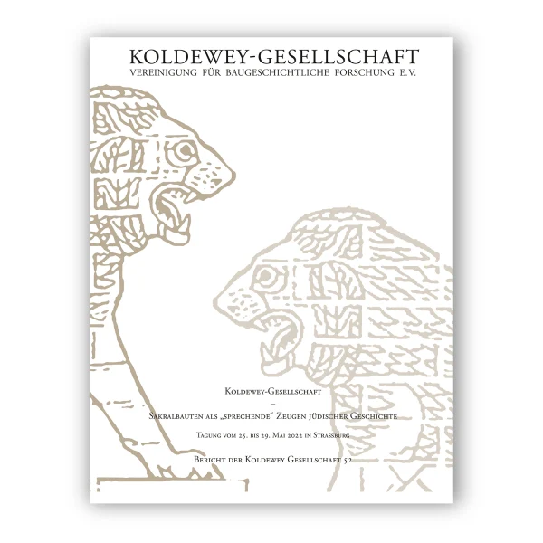 Cover "Sakralbauten Tagungsband 52"; © THELEM
