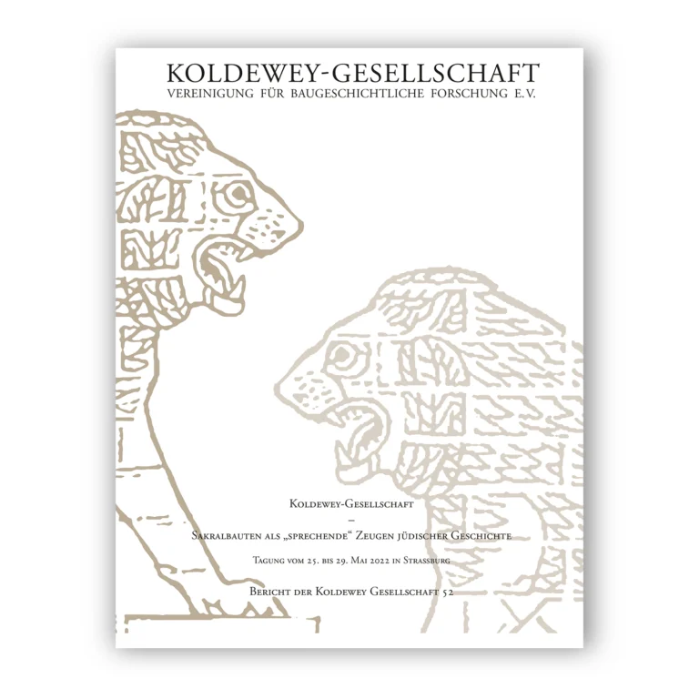 Cover "Sakralbauten Tagungsband 52"; © THELEM
