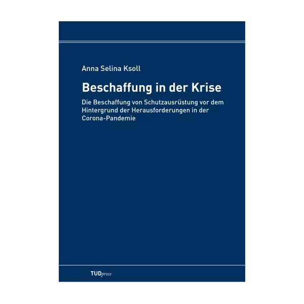 Cover "Beschaffung in der Krise"; © THELEM