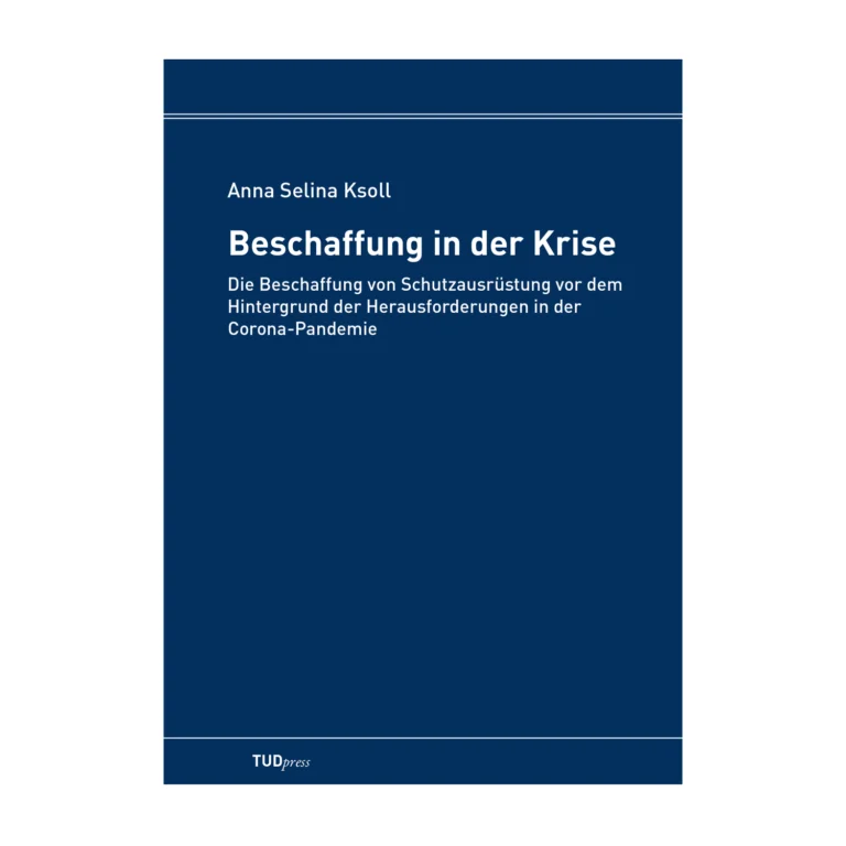 Cover "Beschaffung in der Krise"; © THELEM