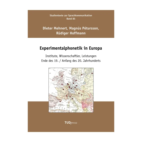 Cover "Experimentalphonetik in Europa"; © THELEM