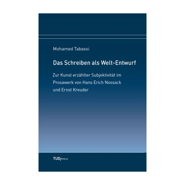 Cover "Das Schreiben als Welt-Entwurf"; © THELEM