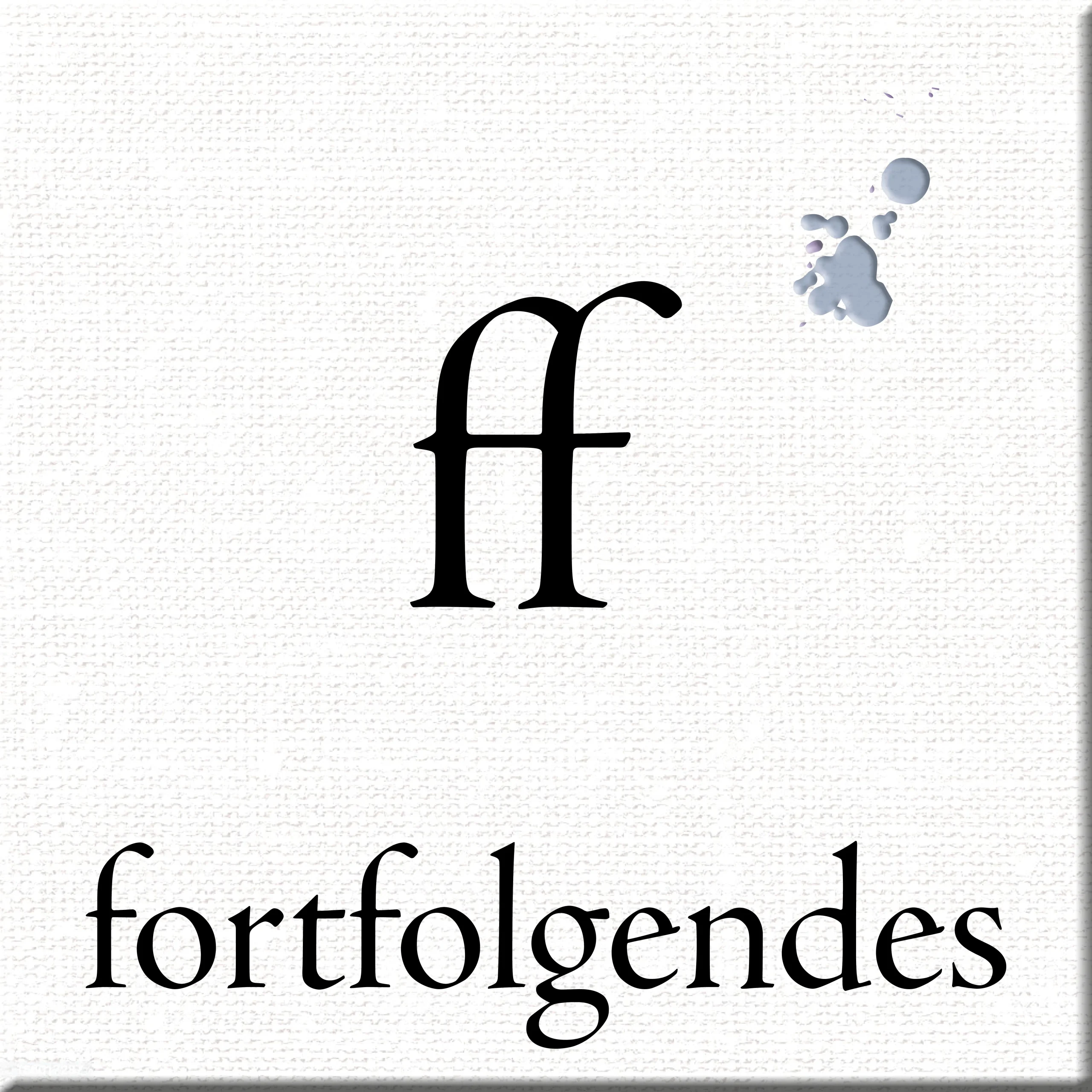 Kurzlogo von fortfolgendes